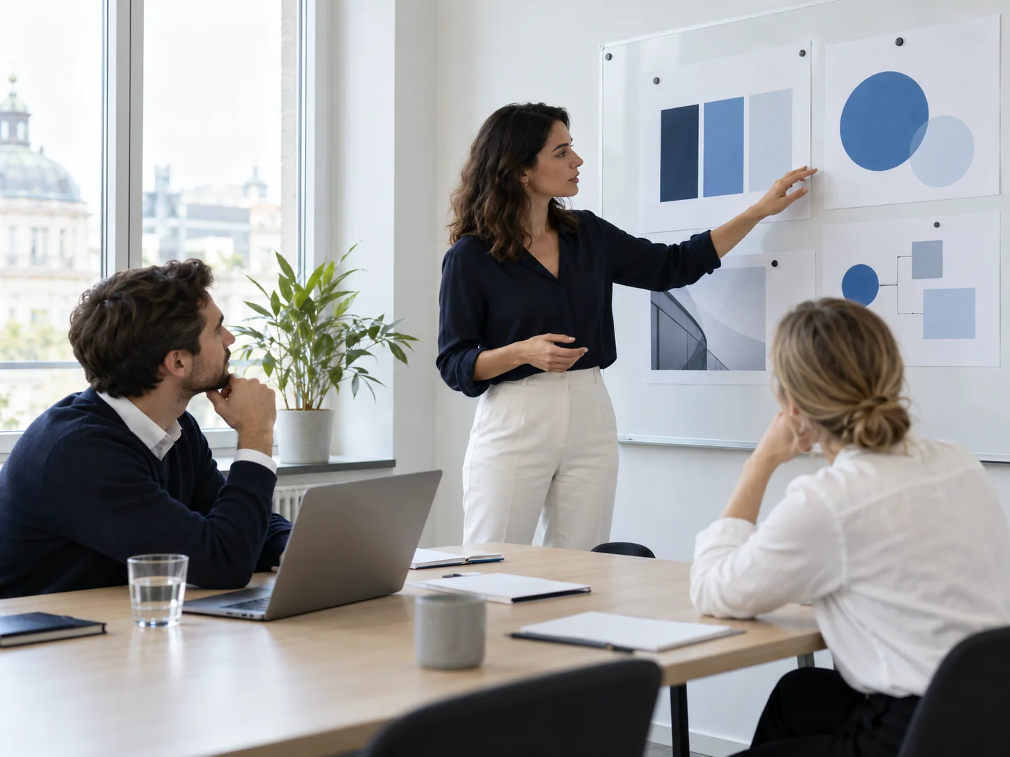 Illustrative workplace for IT & digital transformation consulting