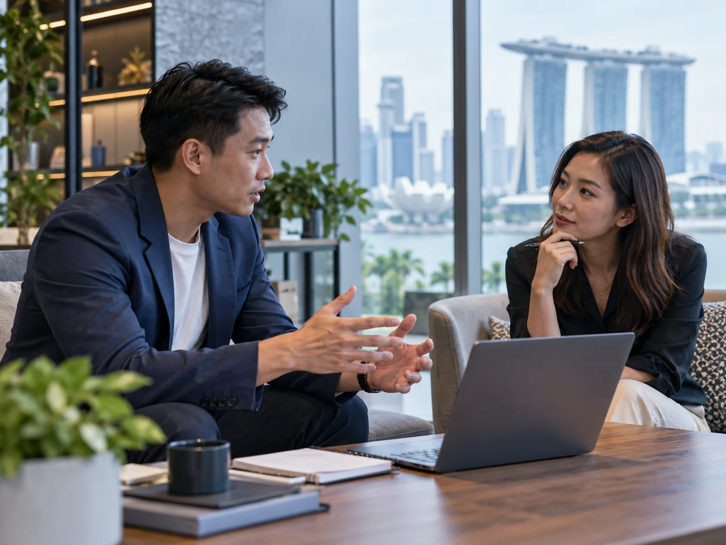 Illustrative workplace collaboration